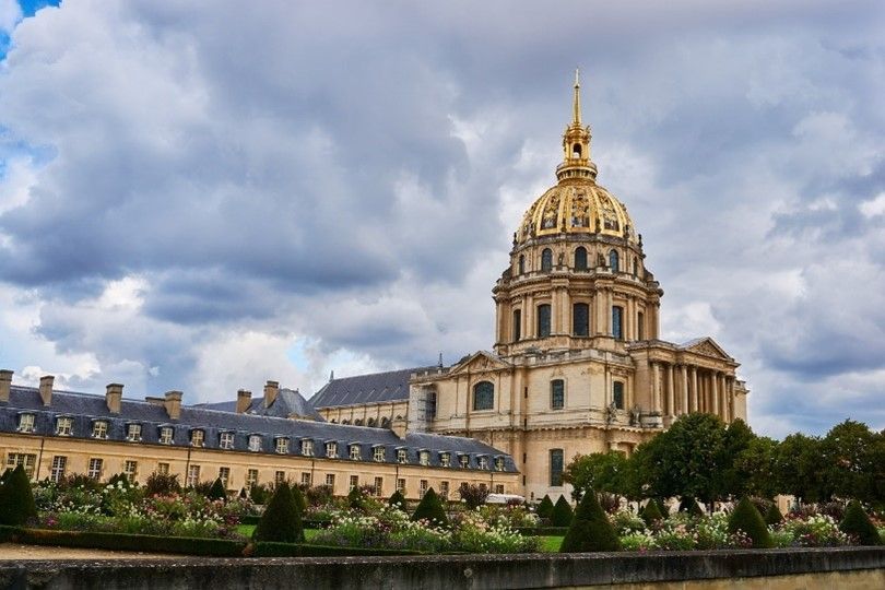 Dôme es Invalides au musée des armées à Paris