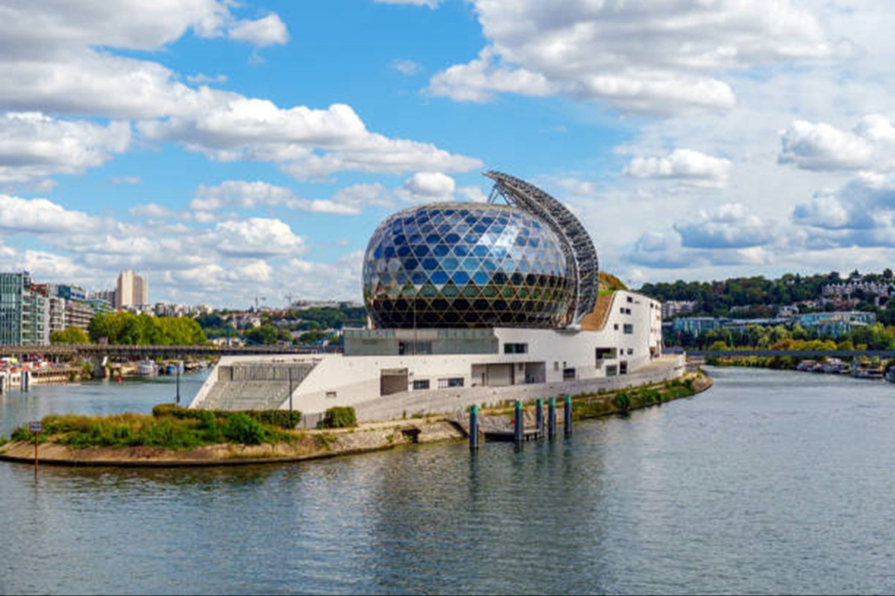 La Seine Musicale sur l’île Seguin à Paris 